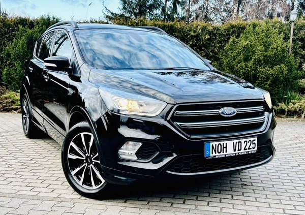 Ford Kuga cena 69900 przebieg: 204214, rok produkcji 2018 z Tarczyn małe 781